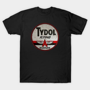 Tydol Flying Gasoline vintage sign rusted version T-Shirt